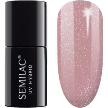 Semilac hibridni lak za nohte, št. 320 Shimmer Dust Beige 7 ml