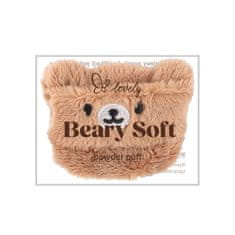 A LITTLE LOVELY CO. Beary mehka pudrica za puder 1 kos.