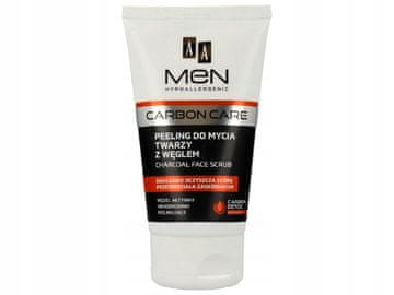 AA MEN Carbon Care piling za čiščenje obraza z ogljem 150 ml