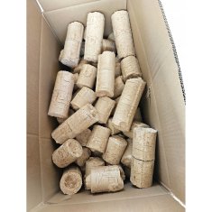 slomart WOODOK Gorilni briketi, bukev/smreka, 25kg