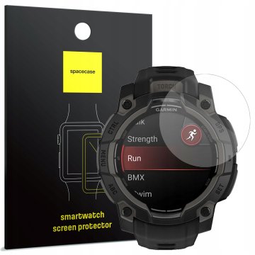 Kaljeno steklo za Garmin Instinct 3 50 mm zaščitno 2,5D Spacecase steklo