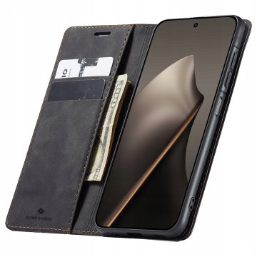 Usnjen etui z zavihkom in ohišjem za denarnico, etui za XIAOMI 15T