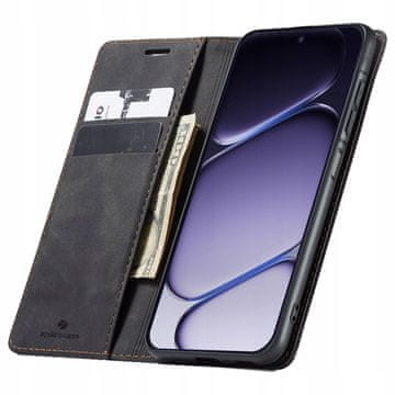 Usnjeni preklopni ovitek za ONEPLUS 15R, denarnica, tok, ohišje