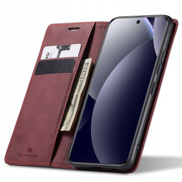 Preklopni ovitek za REDMI NOTE 15 PRO 5G iz usnja, denarnica, etui in ohišje
