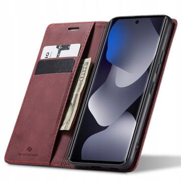 Usnjena denarnica na preklop za POCO M8 / REDMI NOTE 15 4G/5G