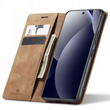 Usnjena denarnica s preklopom za POCO M8 PRO 5G/REDMI NOTE 15 PRO PLUS