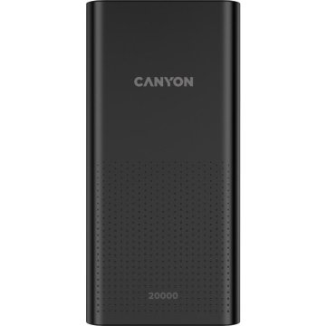 Canyon Power Bank PB-2001, 20000 mAh, črna