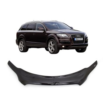 Zaščitni pokrov motorja, črn ABS za Audi Q7 2005-2015