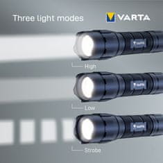 Varta F20 žepna svetilka, LED, 100 lm, 3xAAA