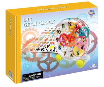 Northix Eastcolight Gear Clock