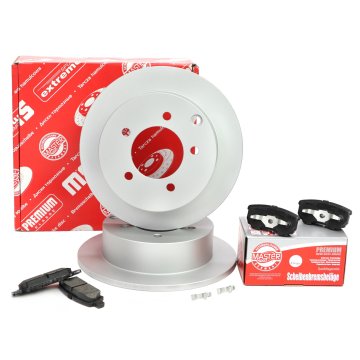 ZAVORNI DISKI + OBLOGE ZADNJI MITSUBISHI LANCER VII