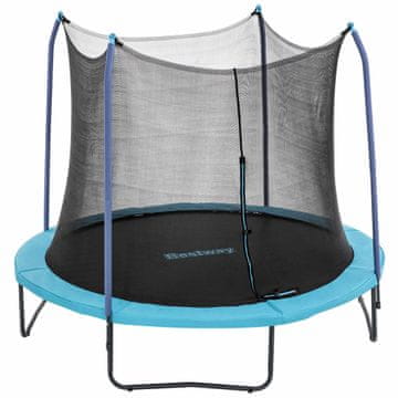 Bestway Otroški zunanji trampolin z varnostno mrežo 3 05 m x 2 55 m