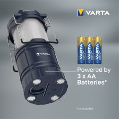 Varta L10 lanterna svetilka, LED, 150 lm, 3xAA
