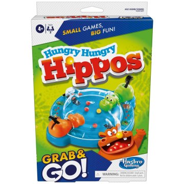 Northix Igra Potovanje Hungry Hungry Hippos Grab&Go