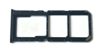 Pladenj za SIM kartico za Realme 8 (RMX3085), temno črn