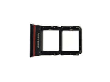 Držalo za dvojno SIM kartico za Xiaomi Mi 10 Lite M2002J9G, sivo