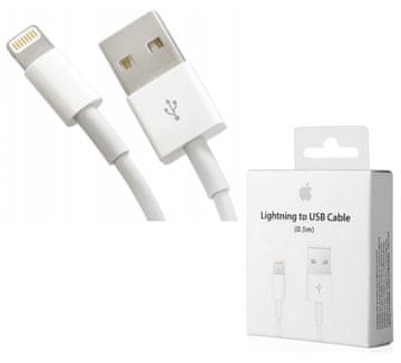 Originalni ORG kabel za iPhone Lightning - USB 0,5 m ORG + Apple embalaža