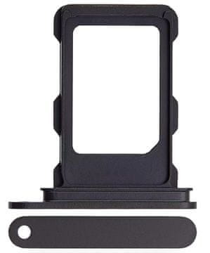 Pladenj za SIM kartico za iPhone 16 Pro | 16 Pro Max, črn
