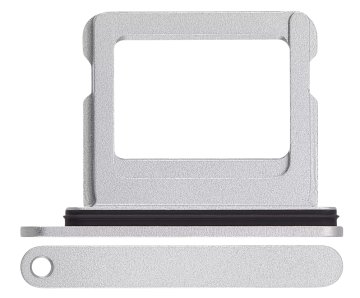 Pladenj za SIM kartico za iPhone 16 | 16 Plus, bel