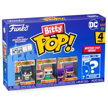 Northix Blister 4 figures Bitty POP DC Comics Batman Adam West
