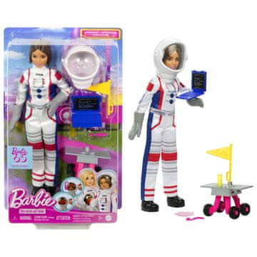 Barbie Astronavtska karierna lutka z vrtečo se čelado in dodatki