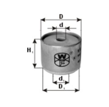 Filter goriva MF 4-CYL WP405X