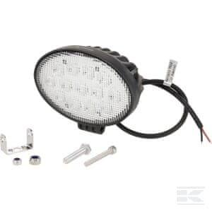 Kramp LED delovna svetilka 39W 3510lm 10-30V ovalna difuzna LA10039