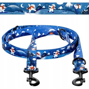 Univerzalni nastavljiv povodec 500 cm za majhnega psa PUPPY SNOW