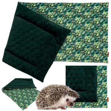 VZMETNICA za kletko za zajca ali glodavca 80x52cm uKory GREEN LEAF