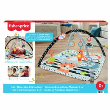Fisher-Price Otroška aktivna podloga z glasbo in svetlečo igračo vidra