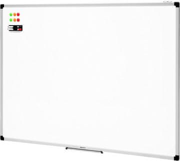 Amazon Amazon Basics magnetna whiteboard tabla 90x120 cm, aluminijast okvir, z dodatki