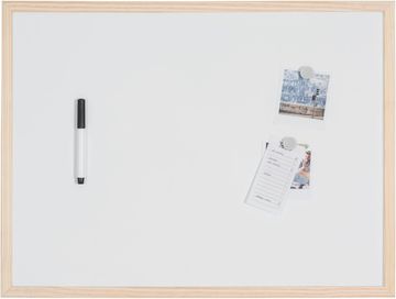 Bi-Office Bi-Office Budget Whiteboard, magnetno, leseni okvir, 60x45 cm