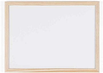 Bi-Office Bi-Office Budget Whiteboard, magnetno, leseni okvir, 40x30 cm