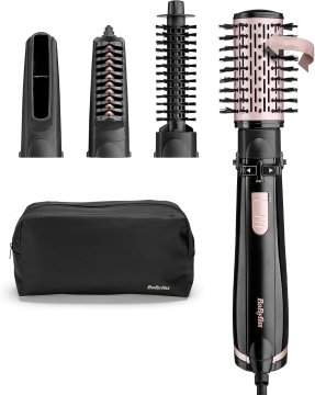 BaByliss BaByliss Dry, Straighten and Style rotacijska krtača za lase, 1000W