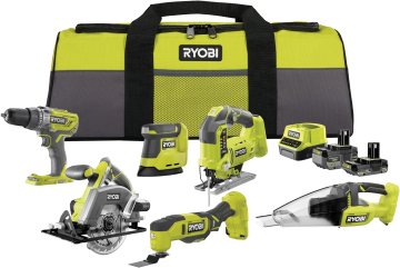 RYOBI RYOBI 18 V ONE+ 10-delni Akumulatorski set orodja