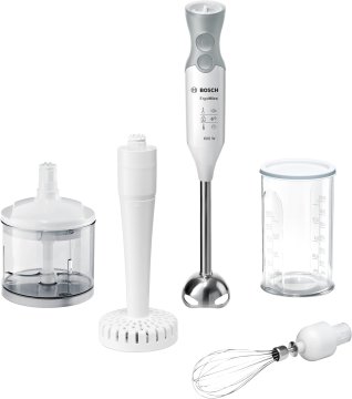 Bosch Bosch MSM66155 palični mešalnik, 600W, inox noga, sekljalnik, bel/siv