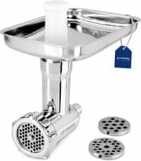 slomart grossag nastavek za mesoreznico za KitchenAid s 3 ploščicami