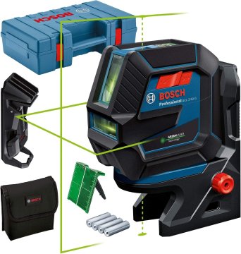 Bosch Bosch Professional GCL 2-50 G križni laserski nivelir, zelen laser