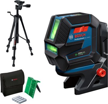 Bosch Bosch GCL 2-50 G križni laserski nivelir, zelen laser, stativ BT 150