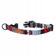 OVRATNICA z zaponko + dvojni varnostni D-obroči VELIKI PSI L/XL 30 mm