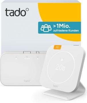 TADO Tado Smart termostat X (2. gen) Funk-Starter Kit - bel, z dodatki