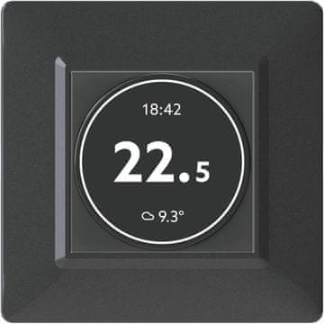 slomart 4box Swipe Kit pametni Wi-Fi kronotermostat (2 modula) - Anthracite