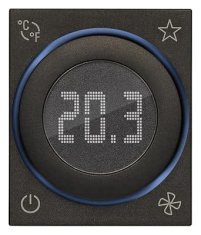 Vimar VIMAR 30811.G pametni termostat z Bluetooth 5.0 in vhodom za zunanji senzor