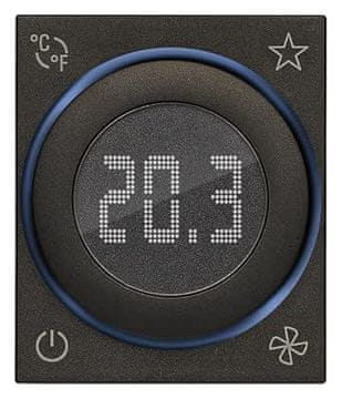 Vimar VIMAR 30811.G pametni termostat z Bluetooth 5.0 in vhodom za zunanji senzor