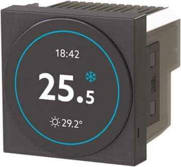 slomart 4box Swipe Smart Wi-Fi kronotermostat - združljiv z Vimar Arkè