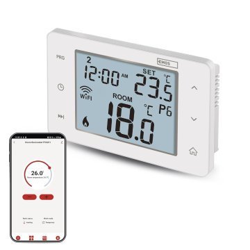 Emos EMOS GoSmart Pametni sobni termostat - WiFi, upravljanje preko aplikacije za ogrevanje in hlajenje
