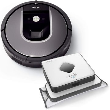 iRobot iRobot Roomba 960 robotski sesalnik + Braava 390T robotski brisalnik