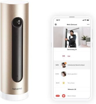 Netatmo Netatmo Pametna notranja nadzorna kamera (obnovljena, A razred) - WLAN