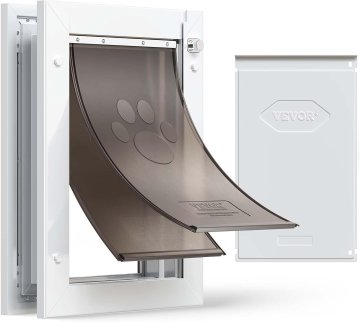 VEVOR VEVOR Pasja/mačja vratca M - dvojni magnet, kovinski okvir
