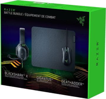 Razer Razer Battle Bundle: DeathAdder V2, BlackShark V2 X, Gigantus V2 M